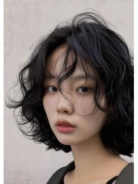 ニュアンスウェーブボブ