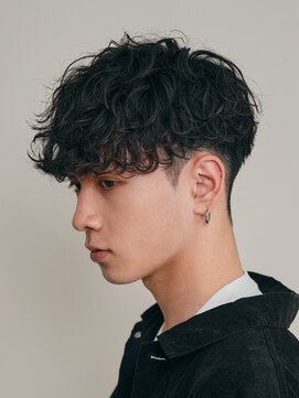 フィフス 大分(fifth) 大分ゆるめスペインカールメンズカット刈り上げラウンドマッシュ