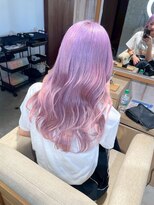 クラン バイ ナチュラル(clan by Natural)&nbsp;ペールラベンダーピンク/ハイトーンダブルカラー/韓国レイヤー