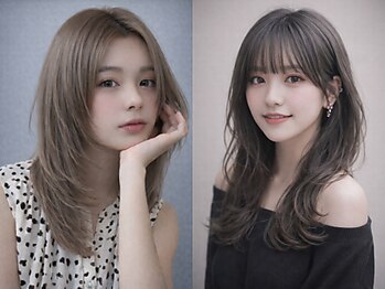 レム 長町店(L.E.M)の写真/透明感溢れるカラーなら『L.E.M』ダメージレスに艶を生み出す[イルミナカラー]で憧れの外国人風ヘアに♪