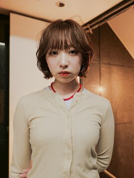 テテコケット(tete coquette) 【高橋啓太】ミニボブ × パーマ