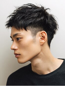 エンジョイニューヨーク ふじみ野大井店(Enjoy New York)の写真/朝のセットが楽になる！再現性の高いメンズカットでキマる☆大井・ふじみ野で男性もくつろげるサロン！