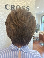 クロス(CROSS)&nbsp;ひし形ショート/絶壁解消/60代70代