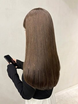 スタートウキョウ 渋谷駅(STAR TOKYO) 大人可愛い縮毛矯正ロングヘアカット髪質改善