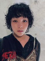 ミムデオム(MIMU de HOMME)&nbsp;クセを活かすショートウルフパーマ