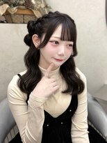 ラルム 新宿(LARME)&nbsp;『Rio』くるみちゃんヘア/立体リボン/リボンヘア/新宿ヘアメ