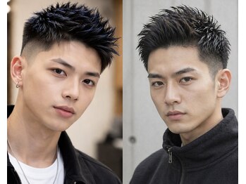 ラディックス(LADiX)の写真/三宮で“清潔感×好印象”ビジネスマンカット。フェードで作る大人の仕事映えスタイルが人気。