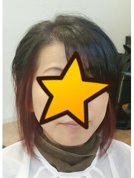 ヘアーメイク スプラウト(hair make sprout) インナーカラー☆ボブ