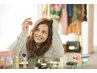 【２～４回目の方専用】オージュアトリートメント+前髪カット+カラー ￥12870