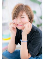 大人っぽカジュアル！COOLなナチュボブa
