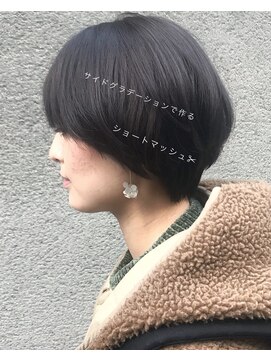 リンク ヘアスペース(Link hair space) 【Link】[お客様スタイル69］#マッシュショート#グレージュ