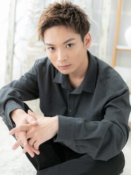 カバーヘア 上尾西口店(COVER HAIR) 外国人風カラー★モテワイルドアップバングb上尾10代20代30代