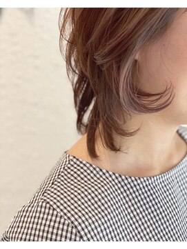 ドロップス ヘアー(Drops hair) チラッと見えるインナーカラー