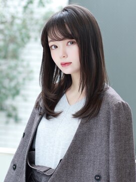 アンド ストーリーズ(&STORIES) 髪質改善イルミナカラーストレート艶髪ハイトーンカラー