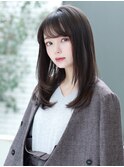 髪質改善イルミナカラーストレート艶髪ハイトーンカラー