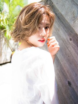 リリアン 表参道(relian) 夏はふわふわボブ☆