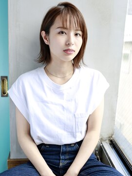 バース(BIRTH) 天神【BIRTH】スリークボブ×ベージュカラー