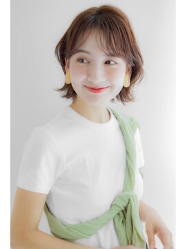 ロンドアジュール 横浜(Lond azur) 【Lond azur】立体的ひし形ショートボブで小顔効果