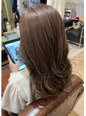 シークレットハイライト×シフォンベージュ◎