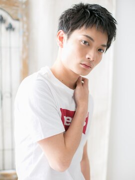 モッズヘアメン 名護大東店(mod's hair men) モテダークアッシュ/ビジカジワイルドウェットショートe名護大東