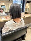 結べるボブ/バッサリカット/前下がりボブ［東銀座/銀座］