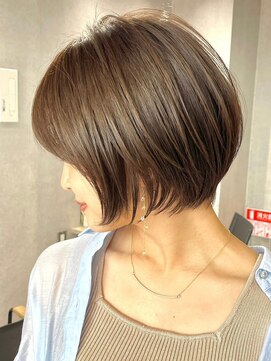 プルーヴ 秋葉原(prove) 30代40代大人女性/前髪ありショートボブ/ショートヘア/髪質改善