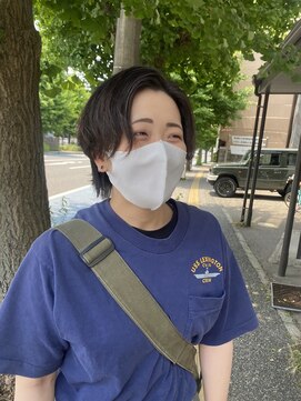 オアズヘアービィグラッド(ORe'S HAIR BE GLaD) 【新潟/オージュア/似合わせ】ハンサムショート