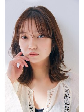 クロード モネ 吉祥寺店(Claude MONET) <MONET>ミディアムレイヤースタイル/透明感カラー〇【吉祥寺】