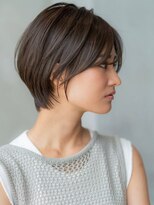 ケアリー 大泉学園(Carelly)&nbsp;大人かわいい前髪セシルカットココアブラウンフリンジウェーブ