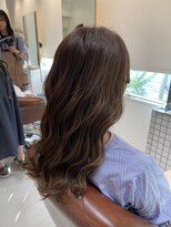 ファスナーグランデ(fustener grande)&nbsp;マットベージュ×ゆる巻き