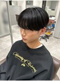 【定番人気】シースルーマッシュ×ナチュラルリバースパーマ