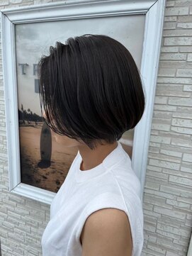 トライベッカスマートサロン(TRIBECA smart salon) 30代40代50代耳かけショート/ハンサムショート/小顔カット