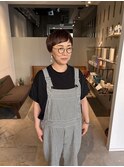 オトナのアシメマッシュ