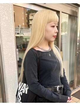 ザレミー(THE REMMY) ブリーチ抜きっぱなし/ブロンド/ハイトーンカラー/ケアブリーチ