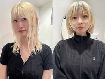 ディーン 栄店(DEAN)の写真/【栄】1人ひとりの輪郭に"フィット”するDEAN自慢の『似合わせテク』で顔周りから可愛く大変身♪