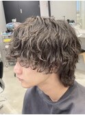 渋谷緩め波巻きスパイラルパーマツイストスパイラルウルフパーマ