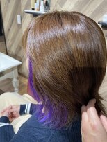 ルネッサンスヘアー ラファエロ(RAFFAELLO)&nbsp;イヤリングカラー　バイオレット