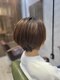 エミオ(emio)の写真/経験豊富なスタイリストの技術で作る"小顔ショート"再現性が高く、伸びても綺麗なシルエットにも定評あり◎