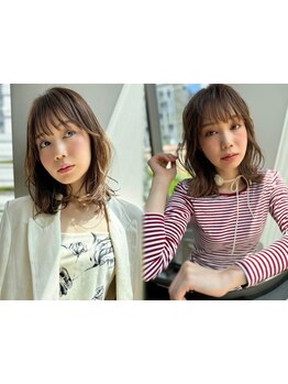 骨格・髪質・クセなどを見極めて、簡単なのにキマる似合わせ技術で貴方史上最も小顔なスタイルに