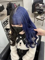 シェイロ(Cielro)&nbsp;【ブルーカラー×ブラック/ツートーンカラー】SAKI