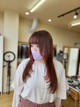 ミラシィ 成田(Mirashy) ハイライトカラーミルクティーベージュレイヤーカット