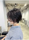 20代30代40代大人美人丸みハンサムショートボブ川崎