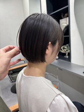 ヘアーグロウニコ(hair grow nico...) まるみショートボブ