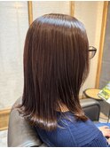 艶感アップのピンクベージュ