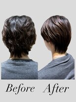 オーバル バイ アピッシュ(OVARL by apish)&nbsp;パーマ落とし/原宿/原宿駅