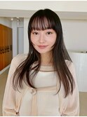 ミディアムボブ/ハッシュカット/髪質改善/顔まわり/横浜