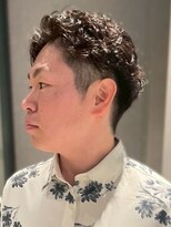 メンズサロン ブロック(Men's Salon bloc)&nbsp;メンズカット ベリーショート ニュアンスパーマ 束感 20代