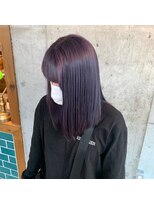 エース (ACE)&nbsp;【ACE横浜】ブルーラベンダー×ワンレンスタイル