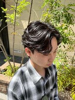 モードケイズ 調布店(MODE K's)&nbsp;ニュアンスパーマ_韓国顔周り前髪カット調布