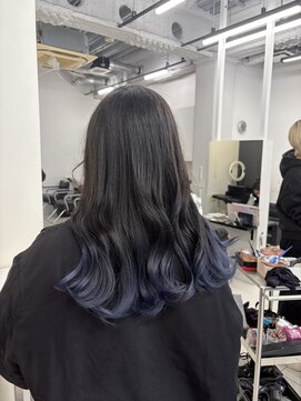 アライブ ハラジュク(ALIVE harajuku) ブリーチインナーバレイヤージュグラデーションカラー夕貴